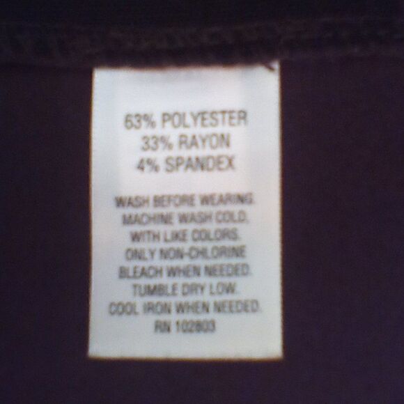 Women's JM Petite Pull On Pants - Size 8P - Picture 5 of 5
